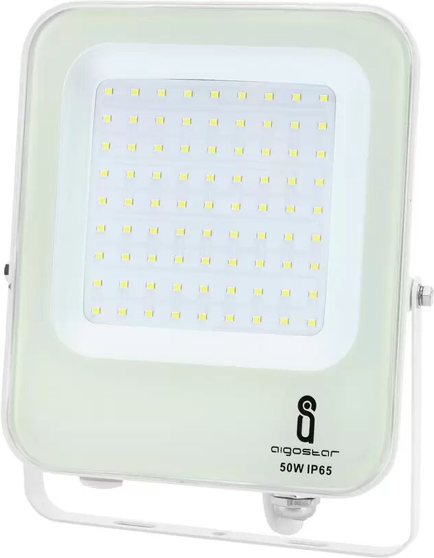 Faro proiettore Led 50W Bianco da esterno IP65 Bianco freddo 6500K Aigostar