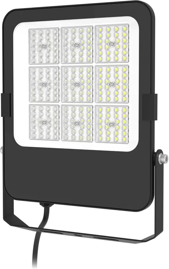 Faro proiettore Led 100W Nero da esterno IP65 luce regolabile 120LM/W Novaline