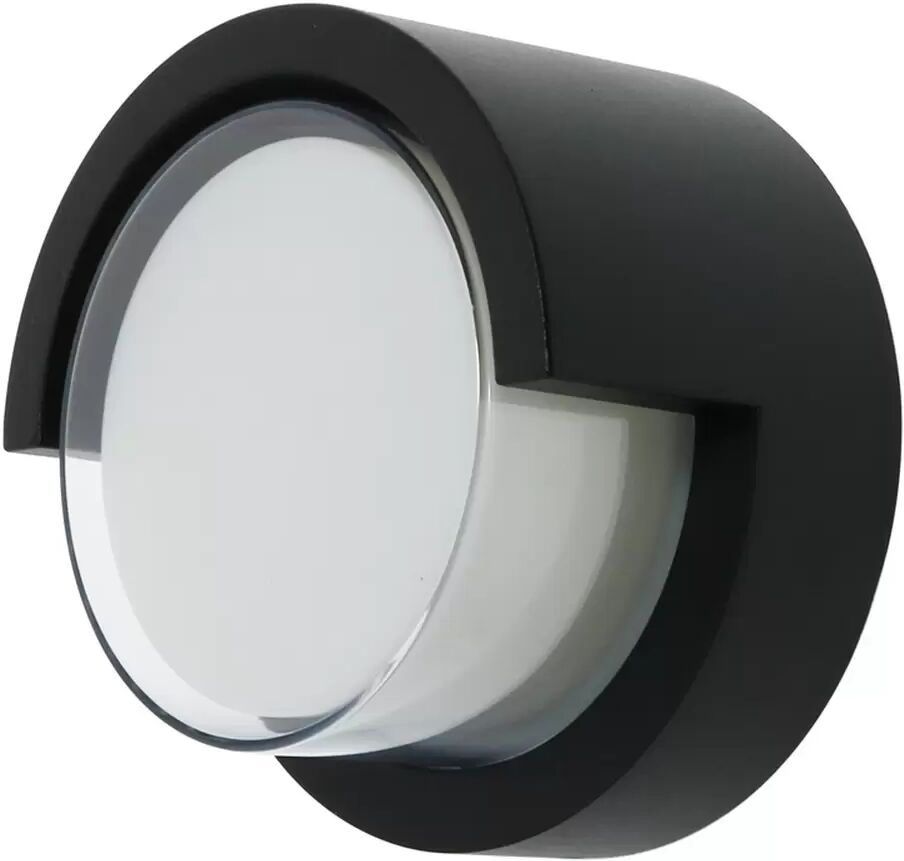 Applique Led da parete Dynamic 12W Nero IP65 CCT Temperatura colore regolabile M LEDME