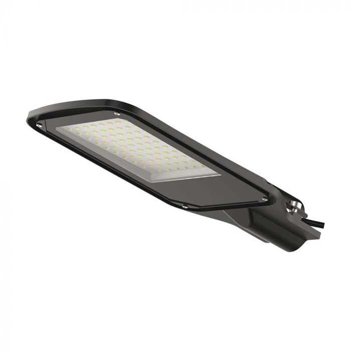 V-Tac Vt-15110st Armatura Stradale Led Smd Lampada 100w 87lm/w Luce 4000k Slim Alluminio Nero Ip65 - Sku 10210