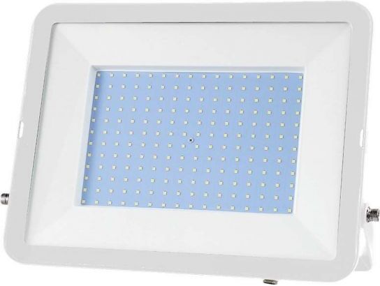 V-Tac Pro Vt-44300 Faro Led 300w Proiettore Chip Samsung Corpo Bianco Luce 4000k Ip65 - 10033