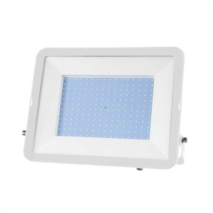 V-Tac Pro Vt-44300 Faro Led 300w Proiettore Chip Samsung Corpo Bianco Luce 6500k Ip65 - 10034