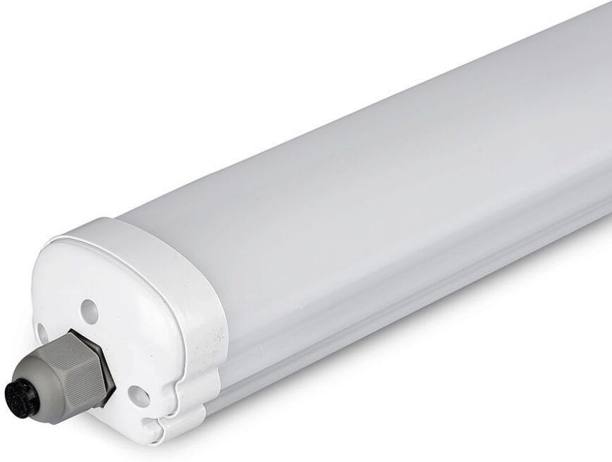 V-Tac Vt-1249 Plafoniera Led 36w 120cm Da Esterno Tubo 120lm/w Ip65 Luce Bianco Freddo 6400k Raccordabile - Sku 216284