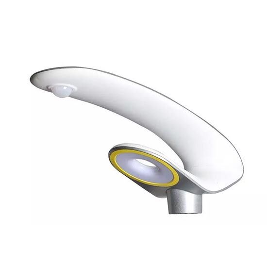 V-Tac Vt-130w Armatura Stradale Led 20w Autoalimentato Con Pannello Solare E Telecomando Rf Bianco Naturale 4000k Alluminio Corpo Argento Ip65 – Sku 5505