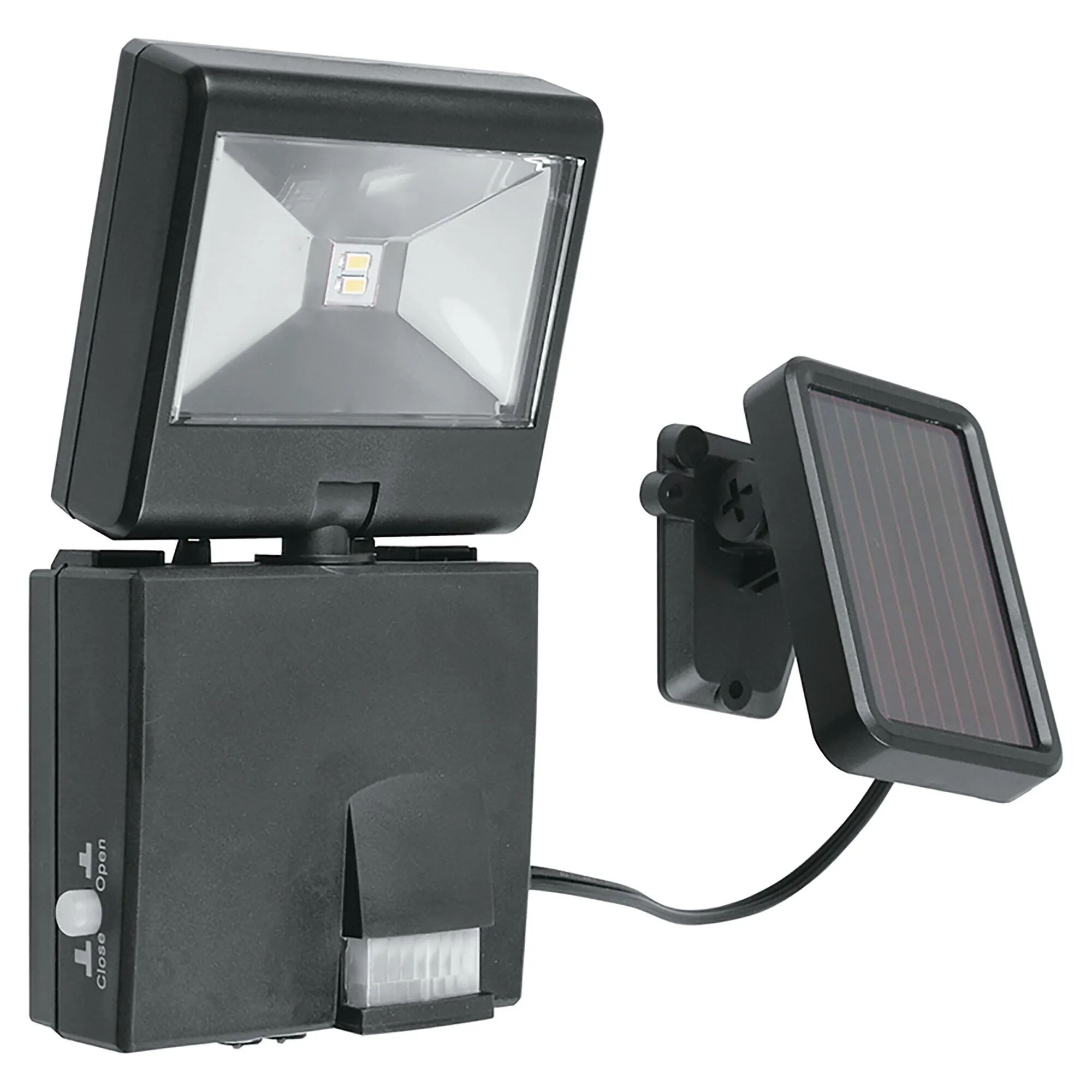 Tecnomat PROIETTORE LED INTEC COSMO 2x0,5W 80 lumen 4000K LUCE BIANCA IN ABS COLORE NERO IP44