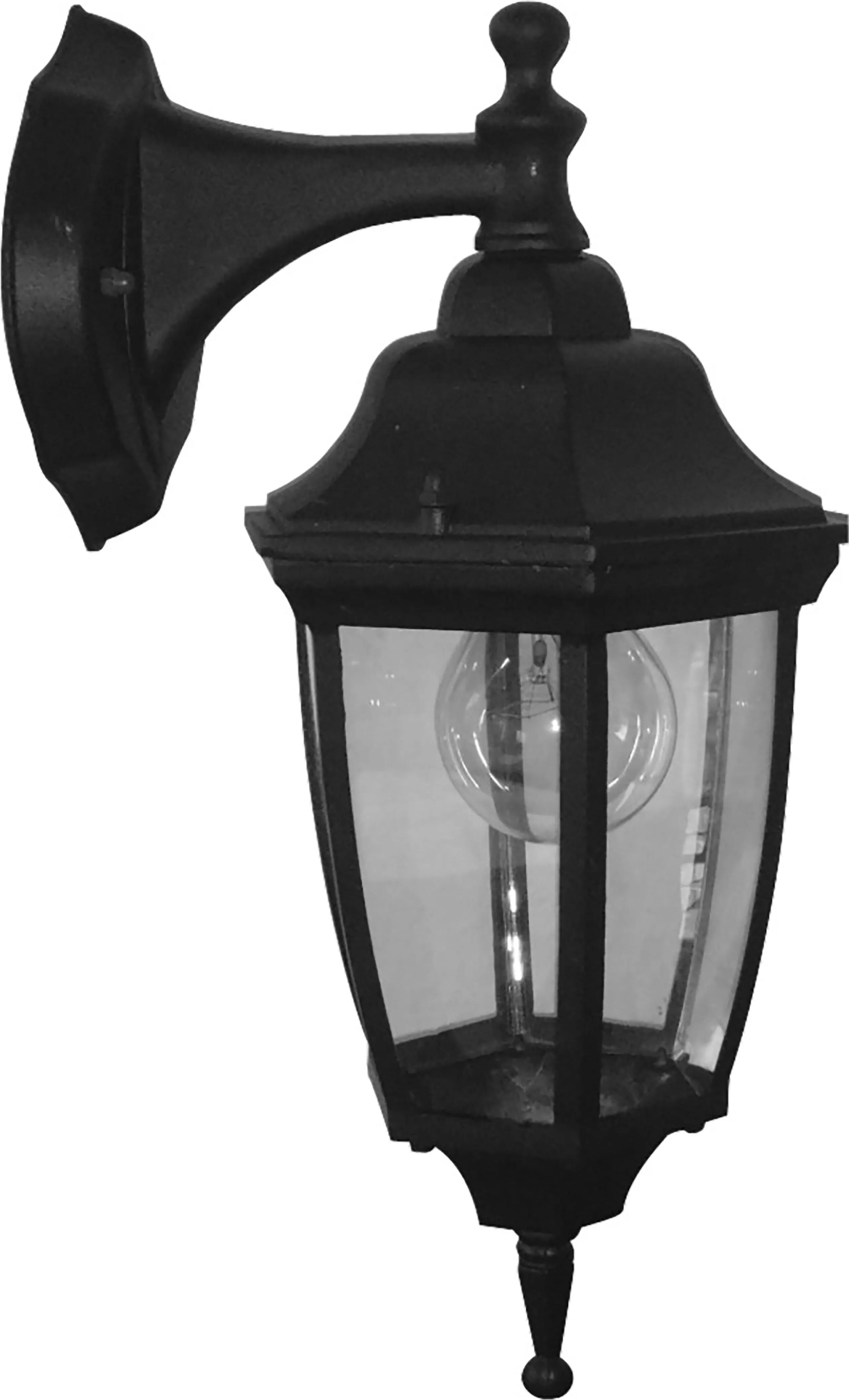 Tecnomat APPLIQUE DISCENDENTE  SERIE EGO NERA IN ALLUMINIO LAMPADINA E27 60W