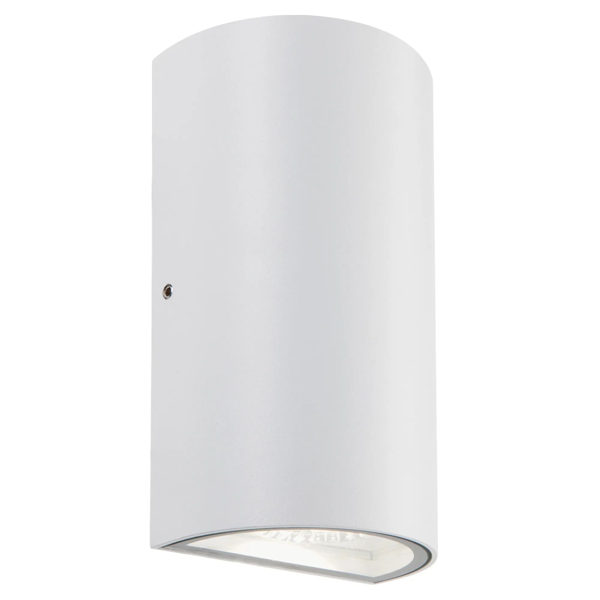 Tecnomat APPLIQUE MEZZOTUBO ORA IP54 700LM 2 LED 2x6W COLORE BIANCO PRESSOFUSIONE DI ALLUMINIO