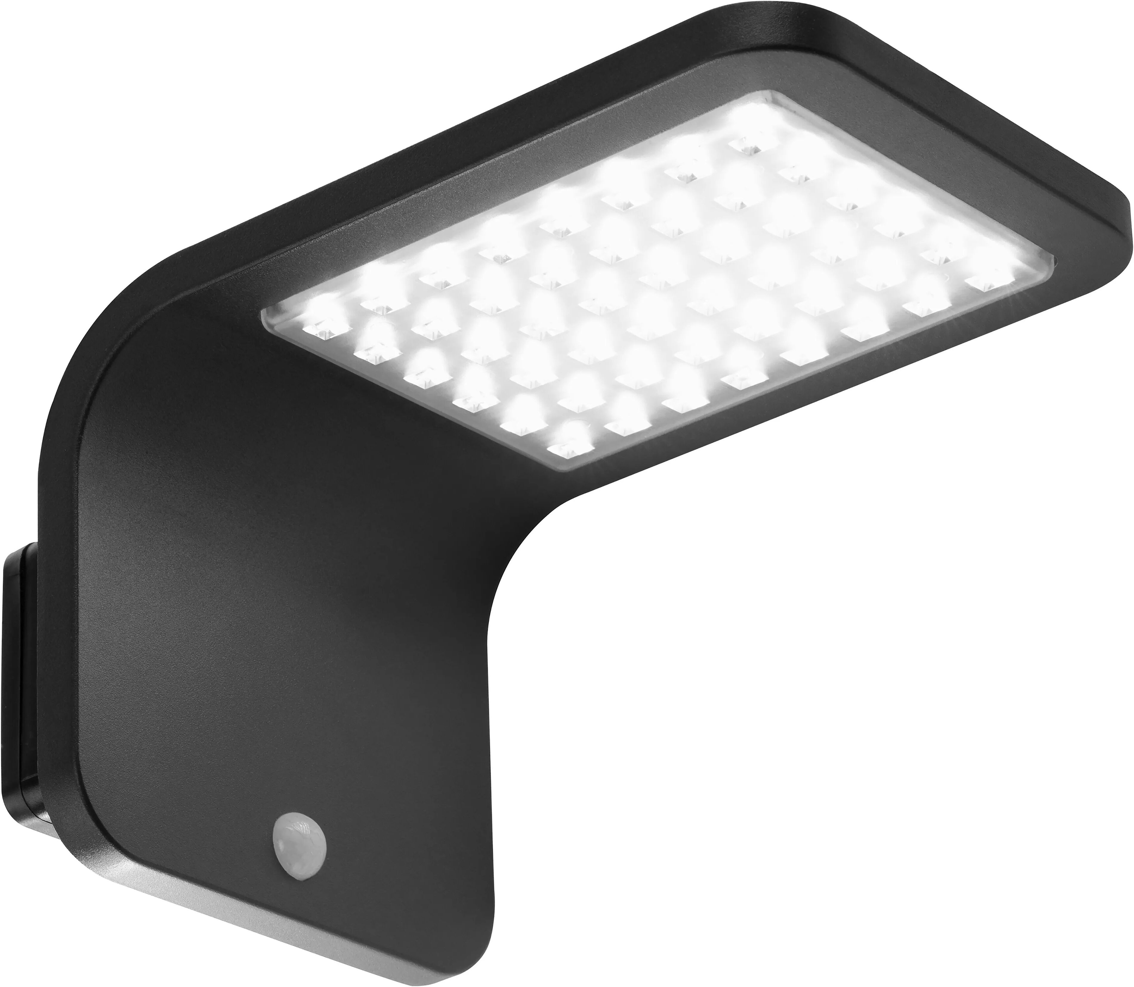 Tecnomat APPLIQUE SOLARE STREET 3W NERO 48 LED LED INCLUSO