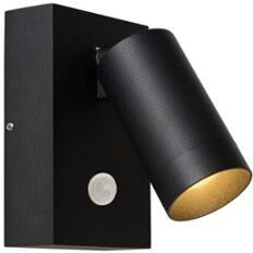 Lucide Taylor wandlamp 1 IP44 - Zwart