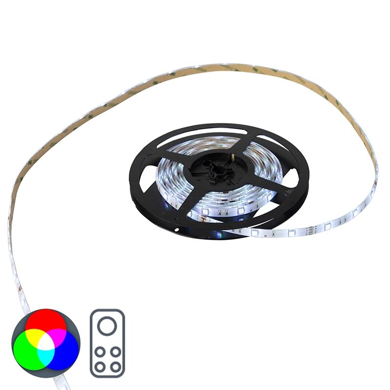 Paul Neuhaus Flexibele LED strip 5 meter multicolor RGB - Teania