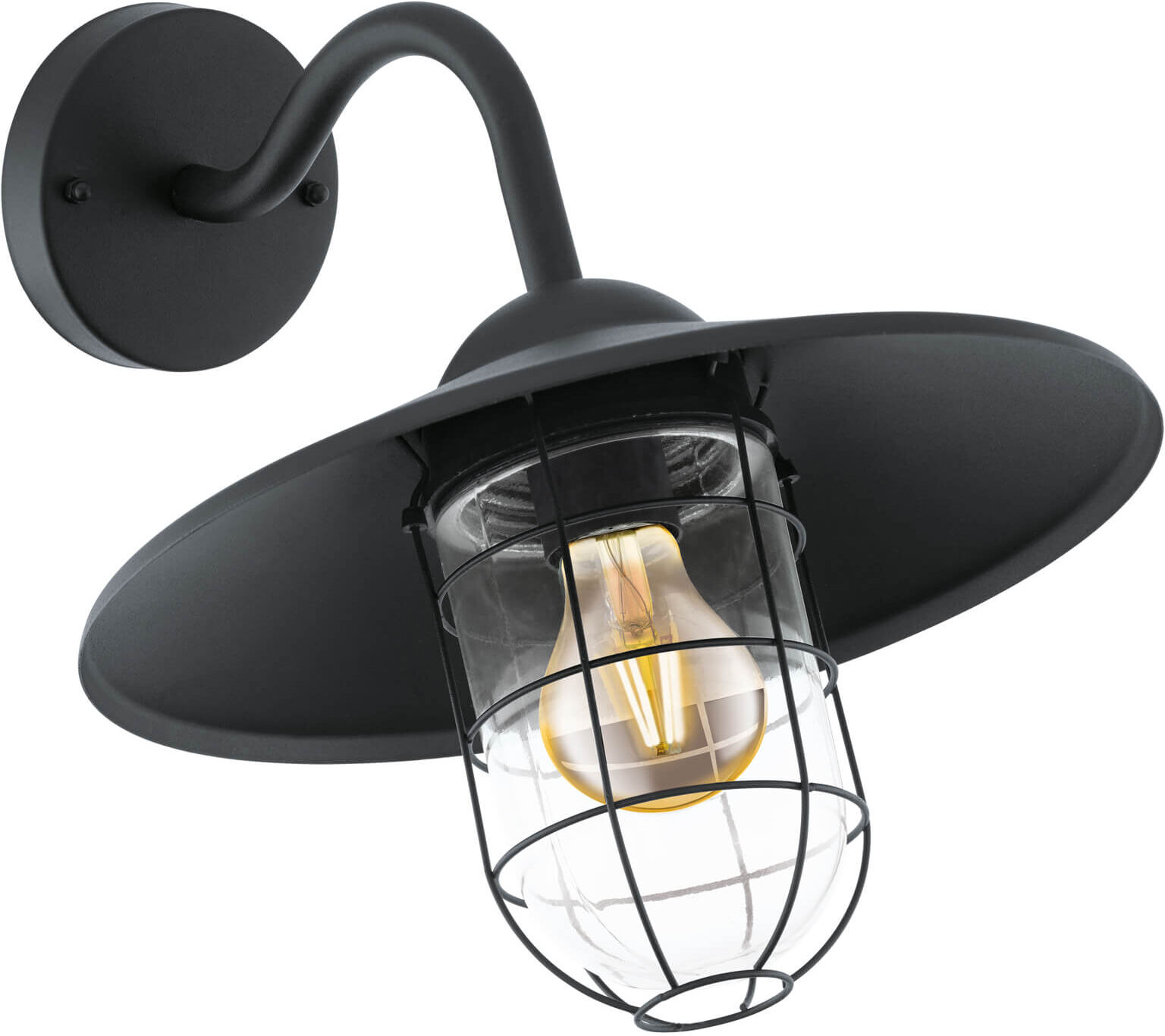 Eglo Melgoa Wandlamp (Zwart)