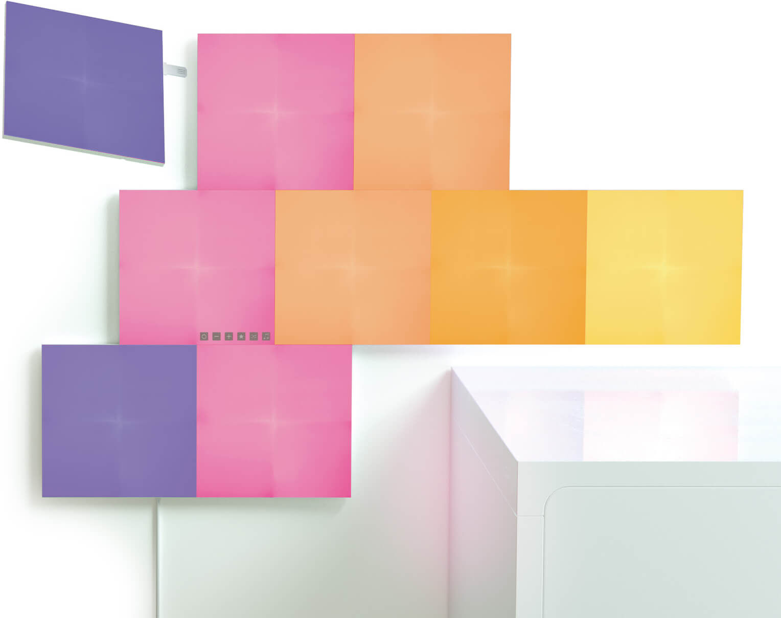 Nanoleaf Canvas Smarterkit, 9 panelen