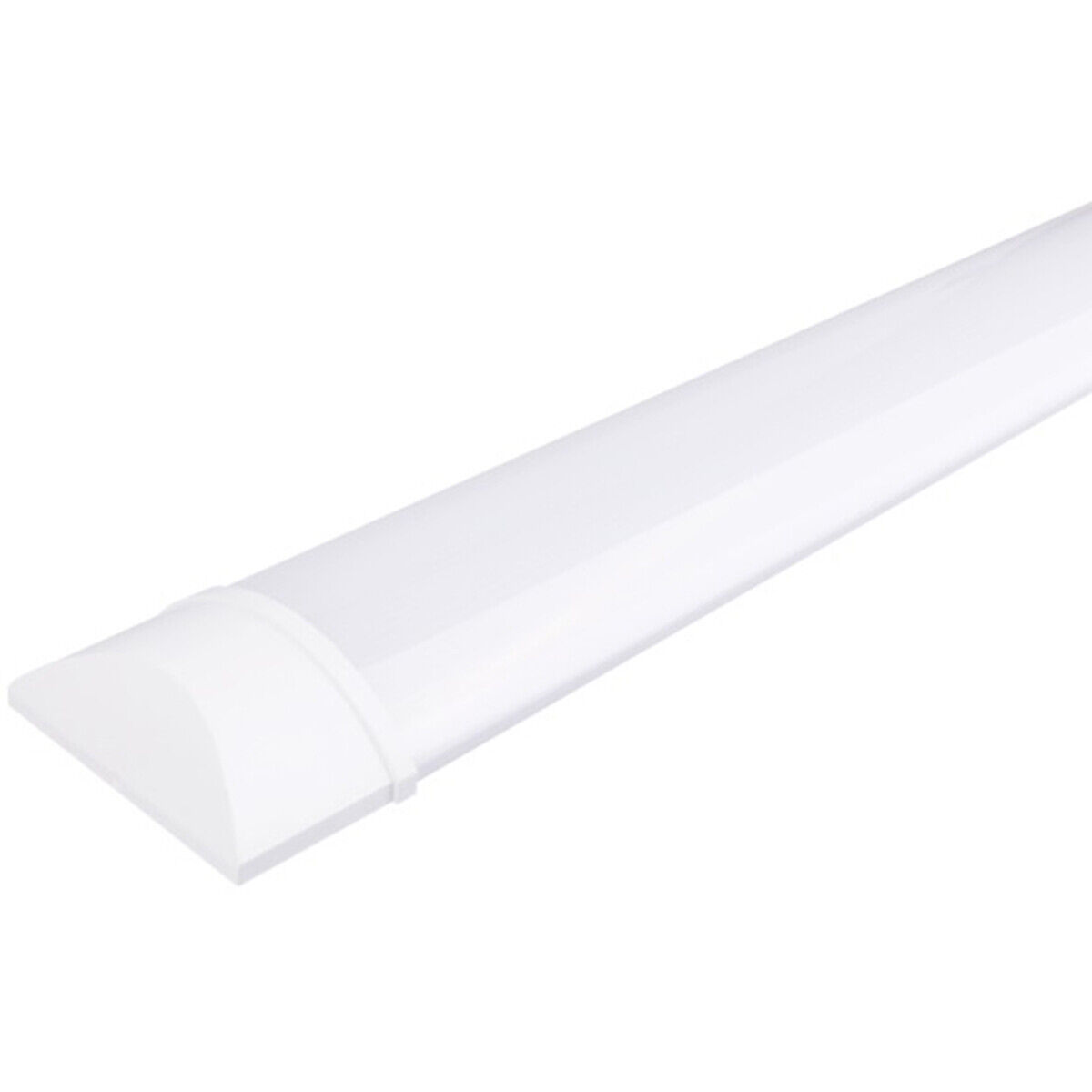 BES LED LED Balk - Aigi Tynom - 50W - Helder/Koud Wit 6000K - Mat Wit - Kunststof - 150cm