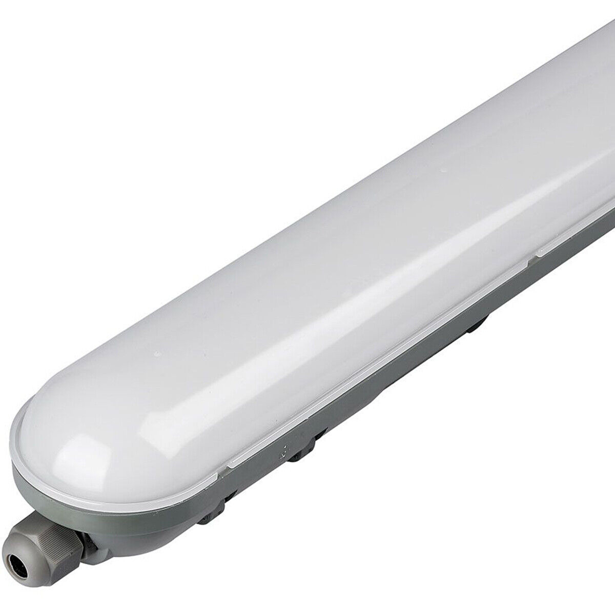 BES LED LED Balk - Aigi Bunton - 36W - Waterdicht IP65 - Natuurlijk Wit 4500K - Mat Wit - Kunststof - 120cm