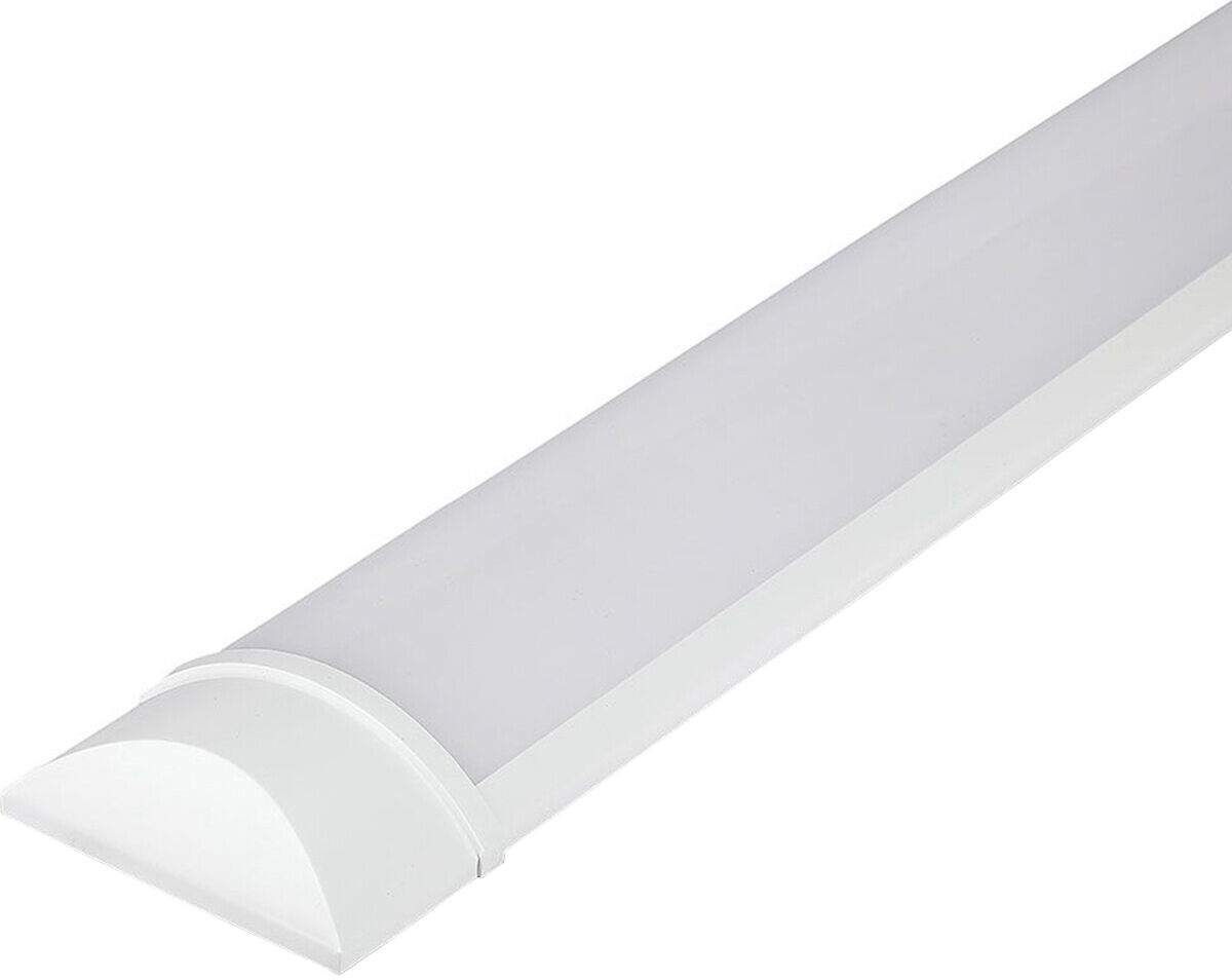 BES LED LED Balk - Viron Kilas - 15W High Lumen - Helder/Koud Wit 6400K - Mat Wit - Kunststof - 60cm