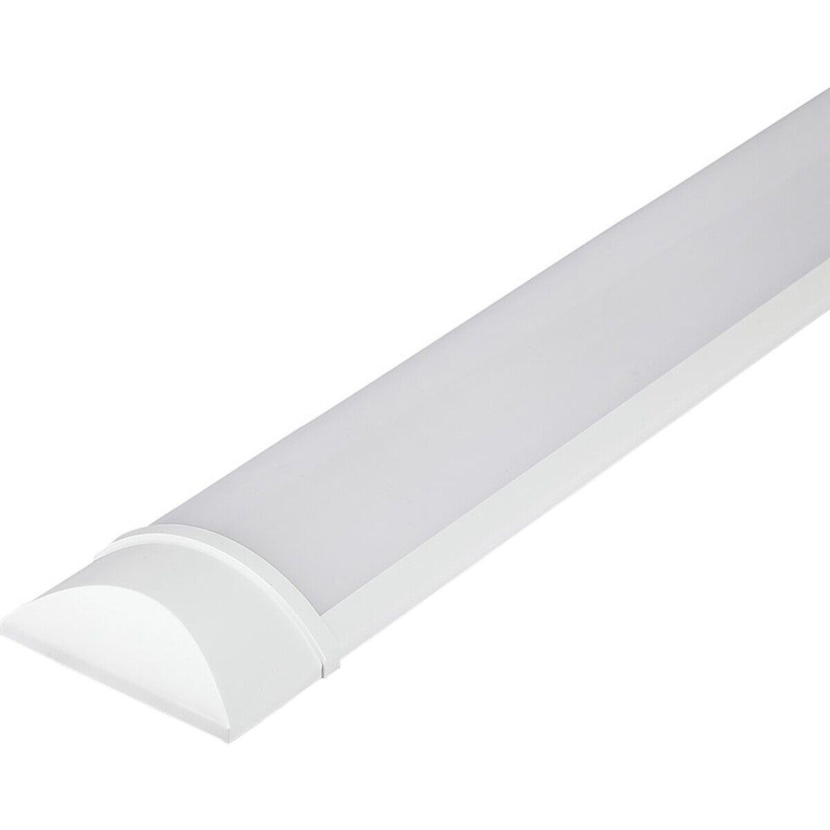 BES LED LED Balk - Viron Kilas - 38W High Lumen - Helder/Koud Wit 6400K - Mat Wit - Kunststof - 150cm