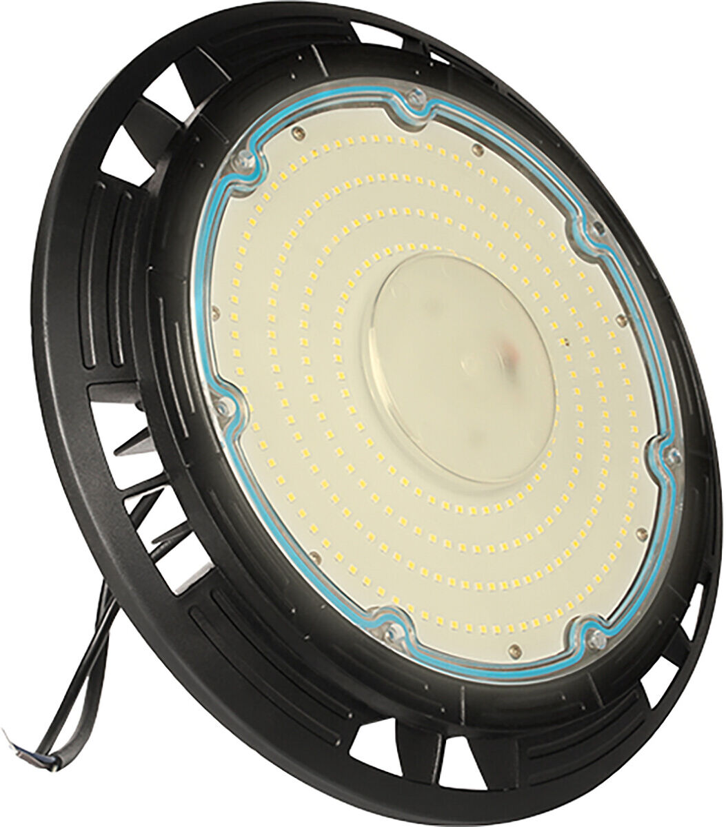 BES LED LED UFO High Bay Premium - Rinzu Prem - 100W - High Lumen 150 LM/W - Magazijnverlichting - Dimbaar - Waterdicht IP65 - Natuurlijk Wit 4000K - Aluminium - Philips Driver