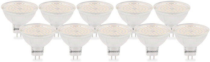 Groenovatie GU5.3 / MR16 Dimbare LED Spot 3W Warm Wit 10-Pack