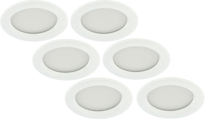 Groenovatie LED Inbouwspot 5W, Wit, Rond, Waterdicht IP65, 6-Pack