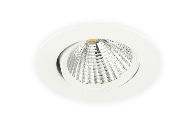 Groenovatie Inbouwspot LED 7W Dimbaar, Wit, Rond, Kantelbaar, 230V, Neutraal Wit