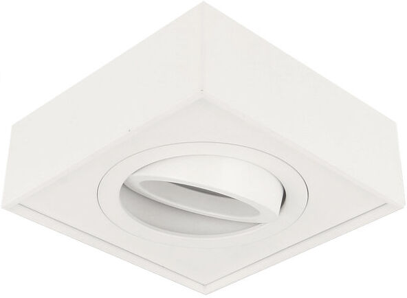 LEDline Inbouwspot Hoog, Vierkant, Kantelbaar, Mat Wit