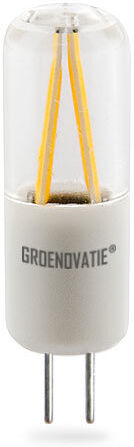 Groenovatie G4 LED Filament 2W Extra Warm Wit Dimbaar