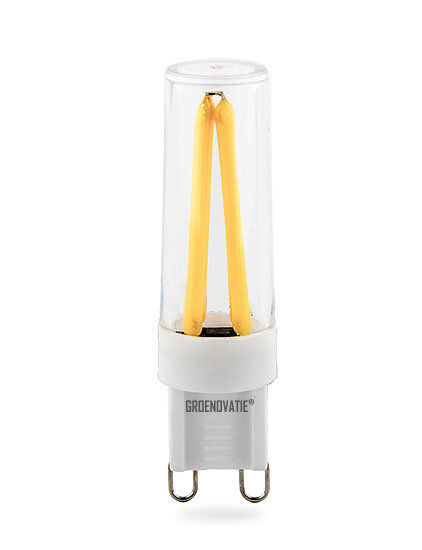 Groenovatie G9 LED Filament Lamp 3W Warm Wit Dimbaar