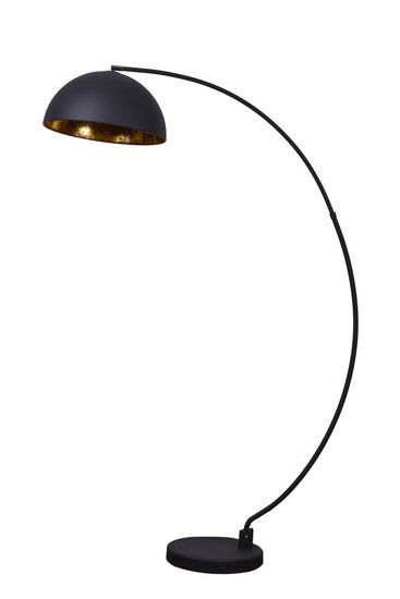 Groenovatie Avignon Industrieel Design Booglamp Vloerlamp Goud Zwart