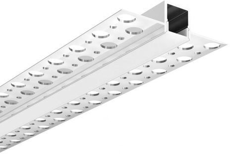 Groenovatie Aluminium Profiel LED Strip voor Gipsplaat Inbouw 1,5m - Compleet