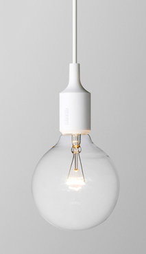 Groenovatie Fitting Hanglamp, E27 Fitting, Ø5x8cm, Wit