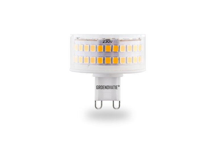 Groenovatie G9 LED Lamp 6W Rond Warm Wit Dimbaar