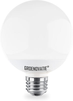 Groenovatie E27 LED G125 Globelamp 12W Warm Wit