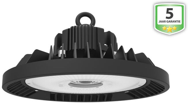 Groenovatie LED Highbay UFO 100W Pro, Neutraal Wit, 150lm/W, 5 Jaar Garantie