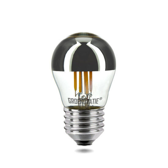 Groenovatie E27 LED Filament G45 Kopspiegellamp 4W Warm Wit Dimbaar