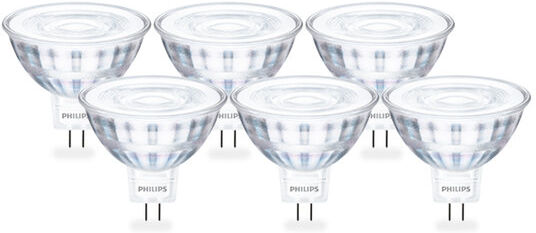 Philips CorePro MR16 LED Spot 5-35W 36D Extra Warm Wit 6-Pack