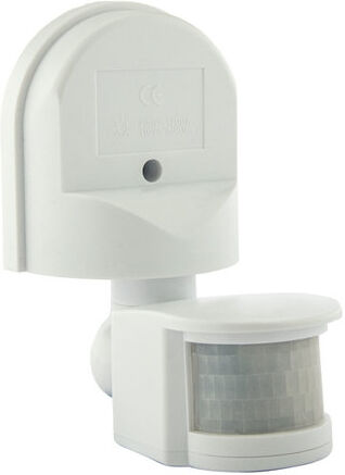 Groenovatie LED PIR Bewegingsmelder/Sensor Opbouw Kantelbaar, Waterdicht IP44, Wit