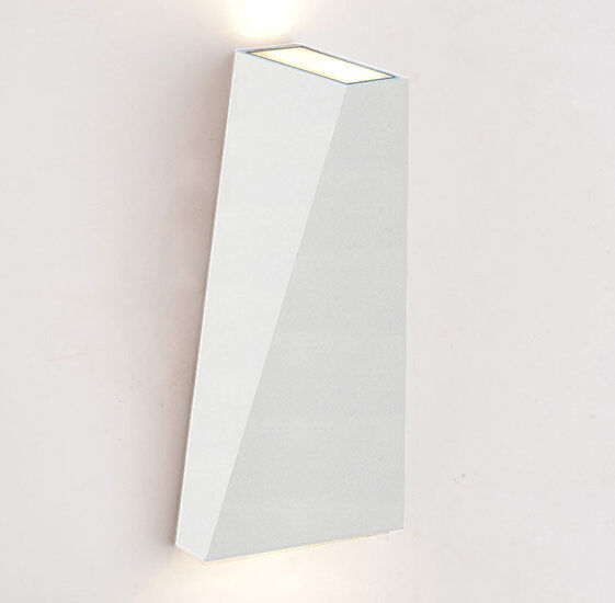 Groenovatie LED Wandlamp 10W Driehoek Warm Wit, Wit