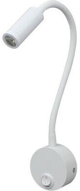 Groenovatie LED Wandlamp/Bedlamp 3W, Flexibel, Warm Wit, Wit