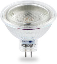 Groenovatie GU5.3 / MR16 Dimbare LED Spot COB Glas 3W Warm Wit