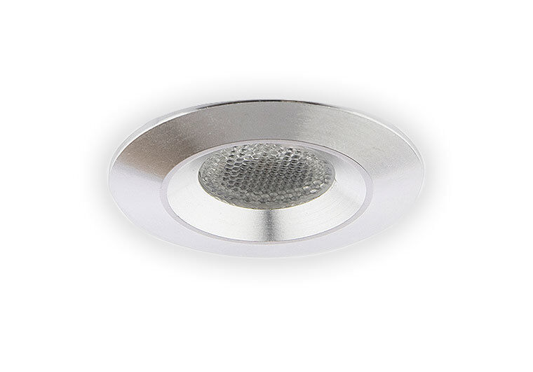 Groenovatie Inbouwspot LED 3W, Warm Wit, Rond, Waterdicht IP54, Aluminium, Dimbaar