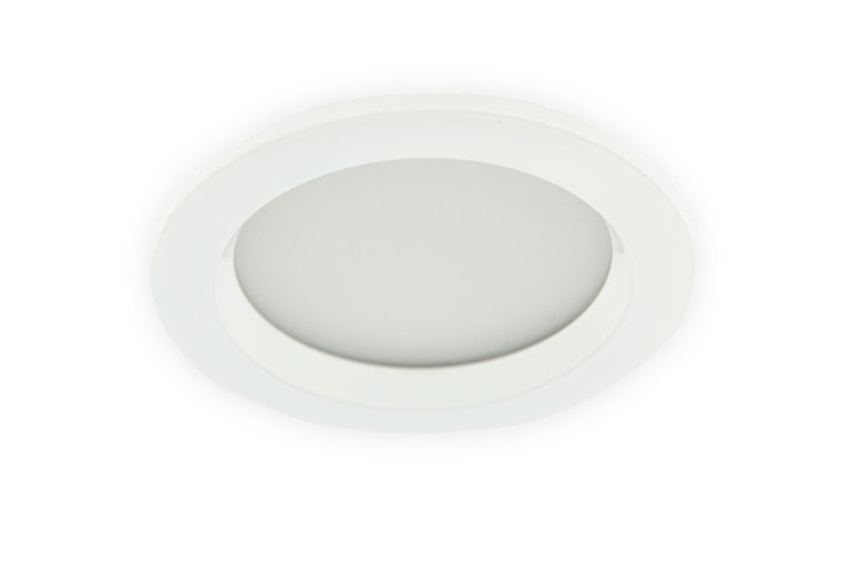 Groenovatie LED Inbouwspot 5W, Wit, Rond, Warm Wit, Waterdicht IP65