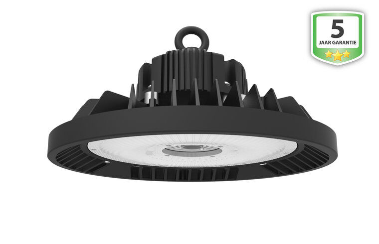 Groenovatie LED Highbay UFO 100W Pro, Neutraal Wit, 150lm/W, 5 Jaar Garantie