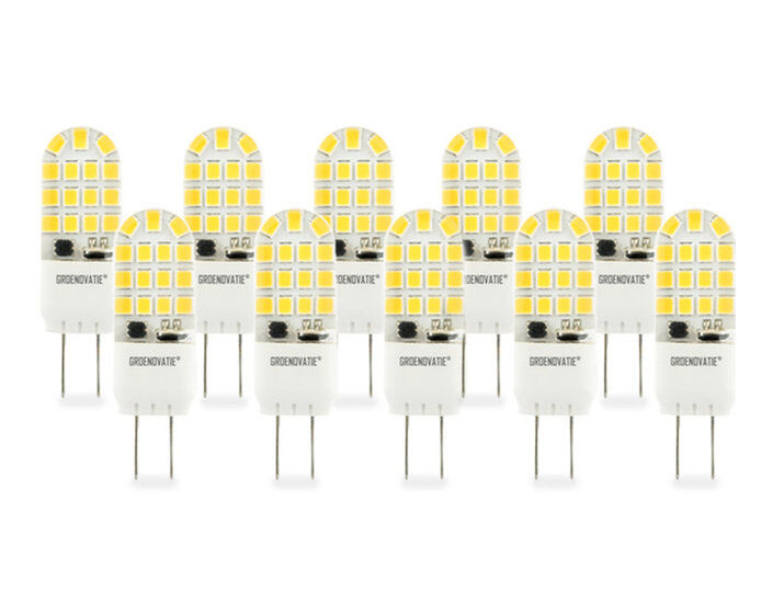 Groenovatie GY6.35 LED Lamp 4W Warm Wit Dimbaar 10-Pack