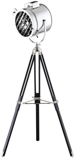 Groenovatie Maritieme Luxe Industrieel Design Tripod Vloerlamp Rooster Chroom Zwart