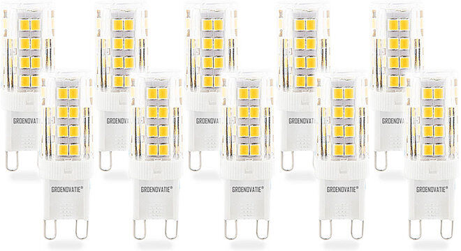 Groenovatie G9 LED Lamp 4W Dimbaar Warm Wit 10-Pack