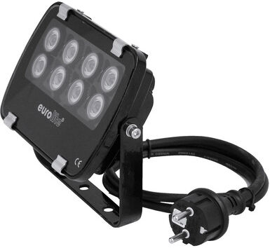 EuroLite LED IP FL-8 green 30°