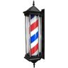 WZLMZ Barber Pole Light LED Barber Pole buitenwandlamp, waterdichte kapperszaak LED Barbers Pole roterende wandlampen Kapsalon Logo Salon Shop Sign Barber Shop Pole Lamp, C 80cm