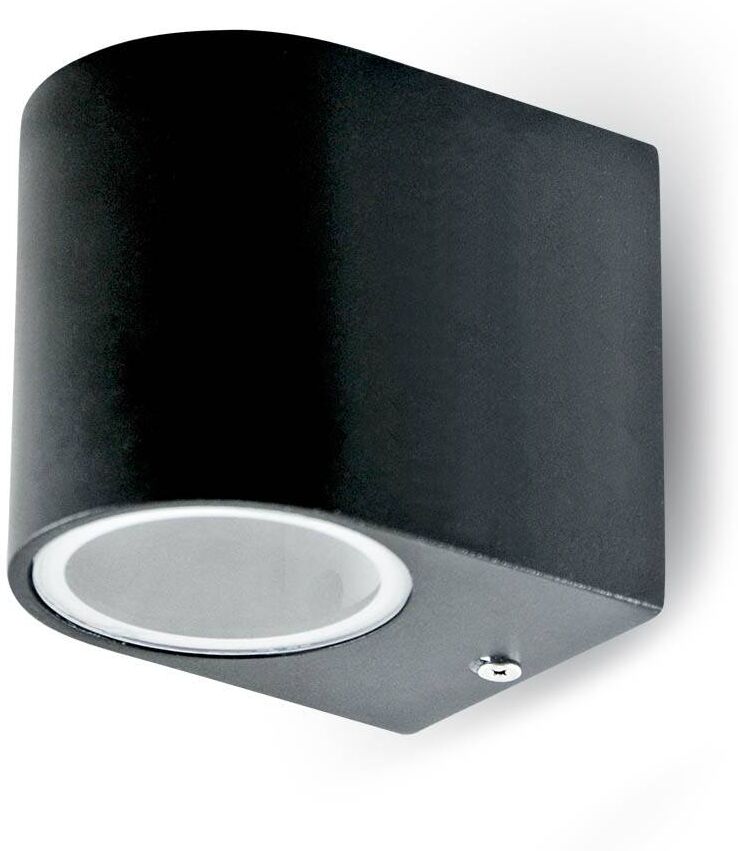 V-TAC Wandlamp zwart geschikt voor GU10 spots IP44 vochtbestendig 3 jaar garantie