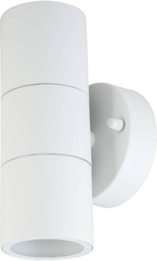 v-tac Wandlamp GU10 Rond Wit Aluminium IP44