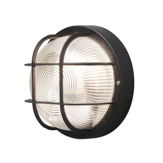 Konstsmide wandlamp Mantova 40W 230V 19 cm zwart - Zwart